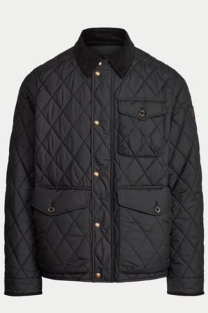 Quilted Jacket Negra